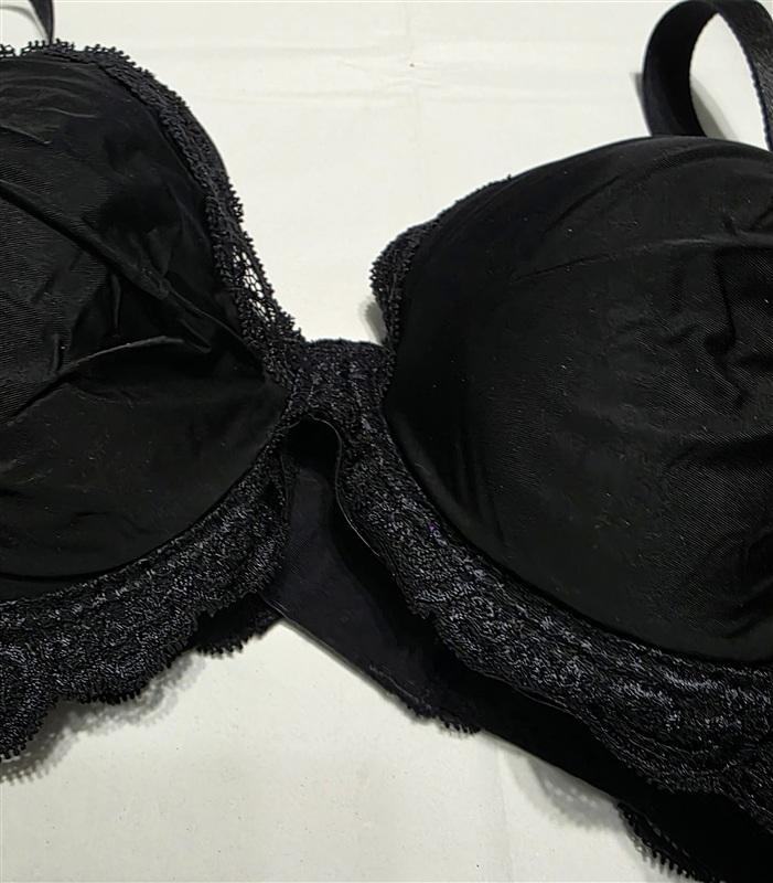 NWT Paramour Felina 32DDD Vivien Plunge Contour Underwire Bra 135008 Blk 133806