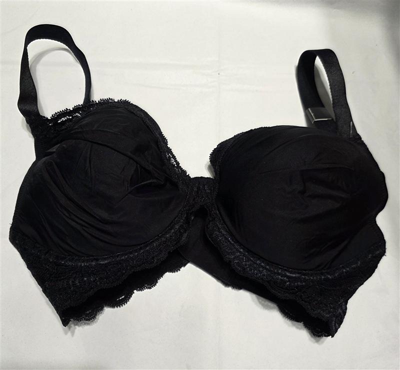 NWT Paramour Felina 32DDD Vivien Plunge Contour Underwire Bra 135008 Blk 133806