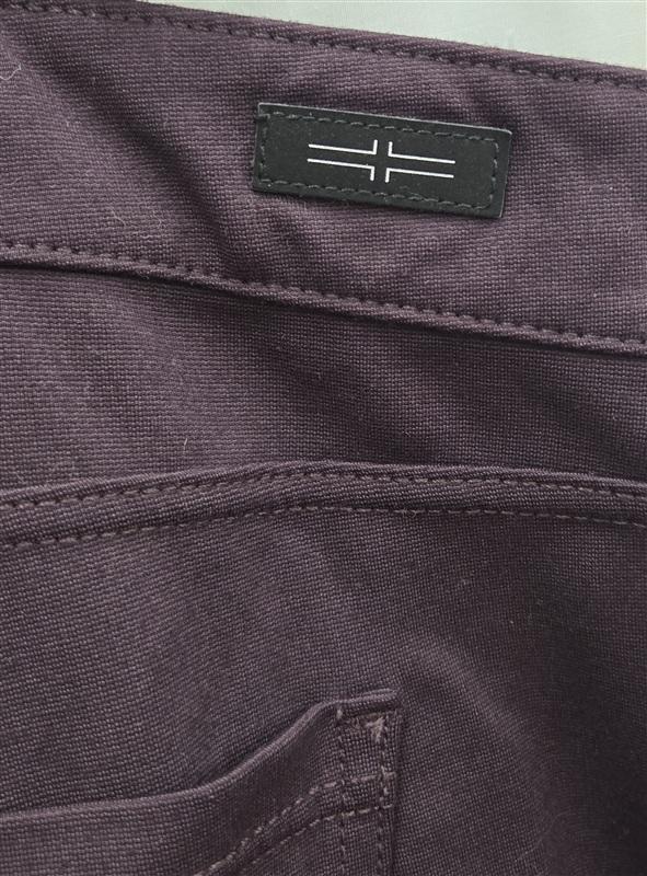 NWOT Liverpool 20W Madonna Legging Point Pants Skinny Aubergine 133819