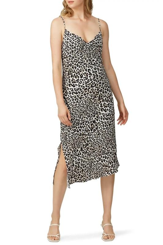NWOT Fifteen Twenty SM Leopard Slip Dress Sun Dress 133824