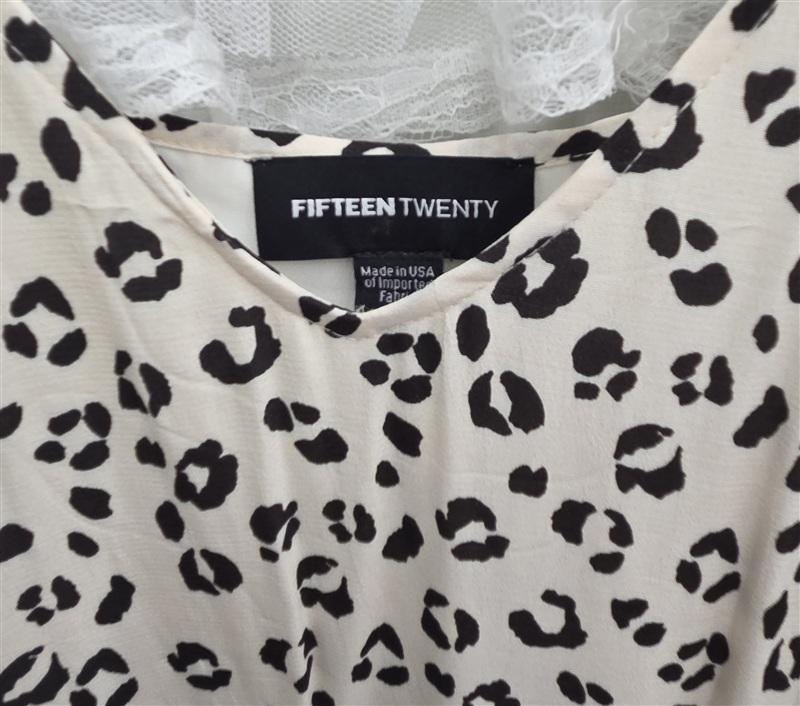 NWOT Fifteen Twenty SM Leopard Slip Dress Sun Dress 133824