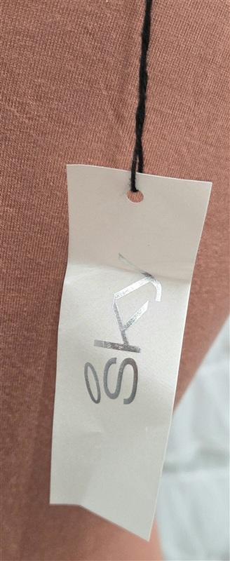 NWOT Sky M One Shoulder Rhinestone Peach Short Dress or Top 133828
