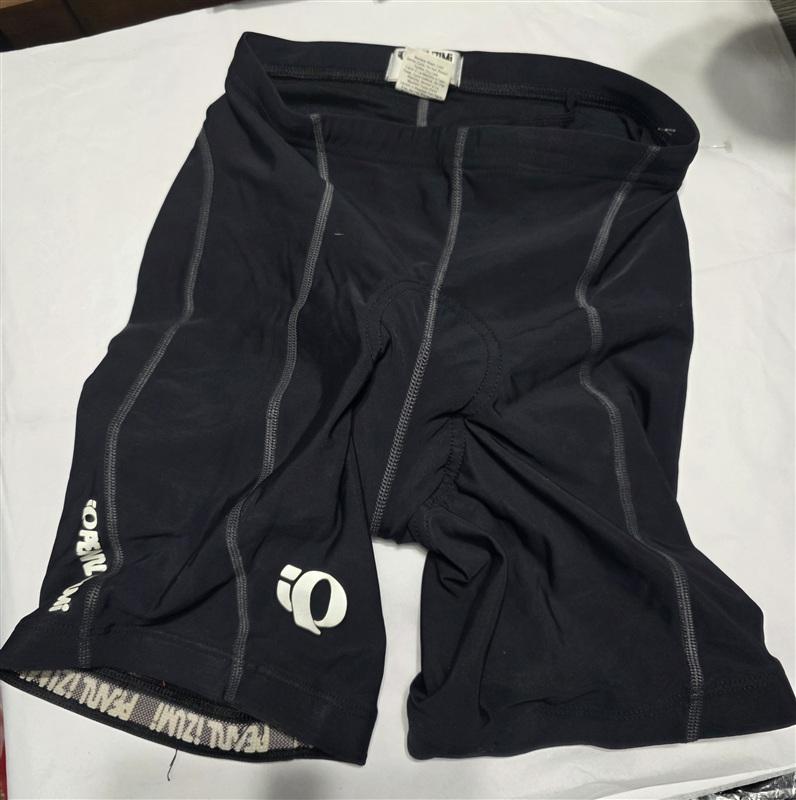 NWT Pearl iZumi Women Stretch M Bike Shorts 0307 black 133834
