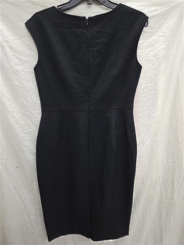 NWOT Le Suit 4 Sleeveless Midi Tank Dress Black 130159