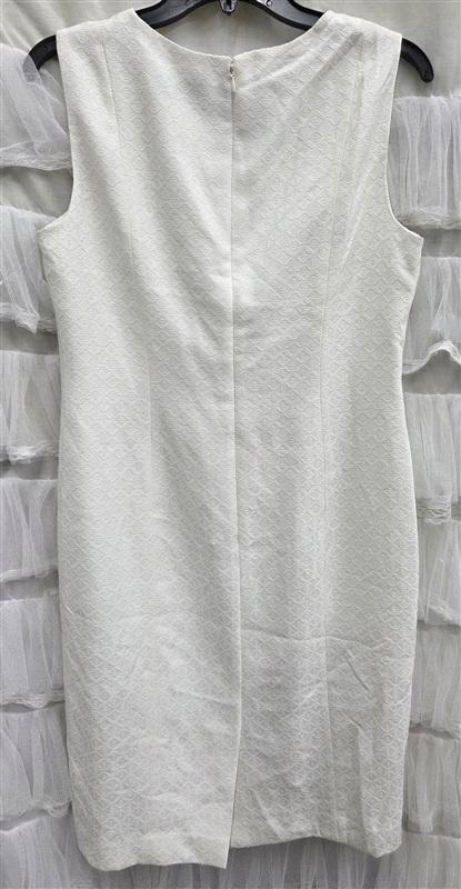 NWOT Le Suit 8 Sleeveless Midi Tank Dress White 133849