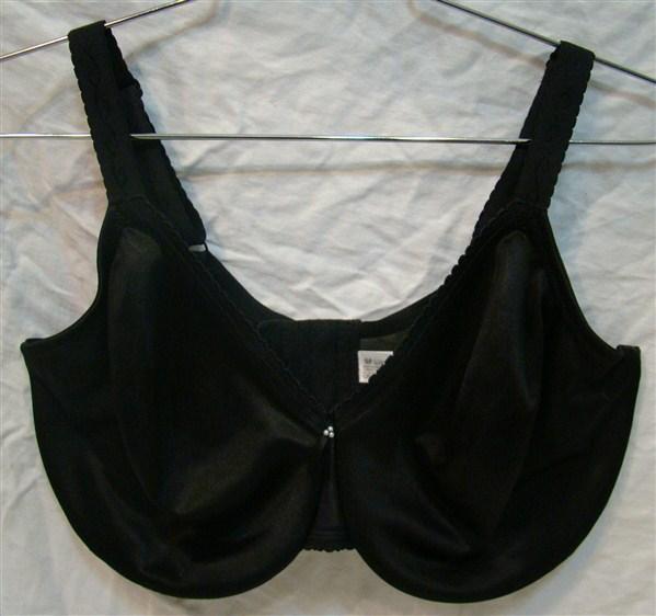 PO Wacoal 38DDD Black Minimizer Bra 857109 Free Shipping 133888