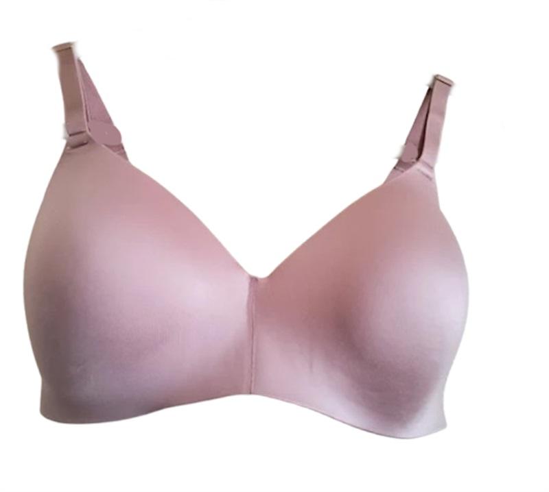 NWOT Soma 36C Vanishing Back Wireless Full Coverage Bra Pink 133889