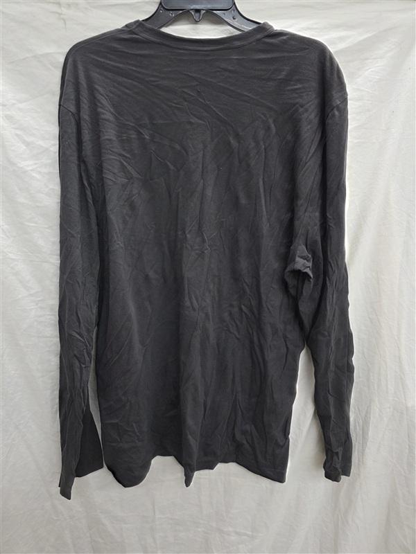 NWOTD Standard James Perse 5 Long Sleeve Round Neck T Shirt Dk Gray 133913