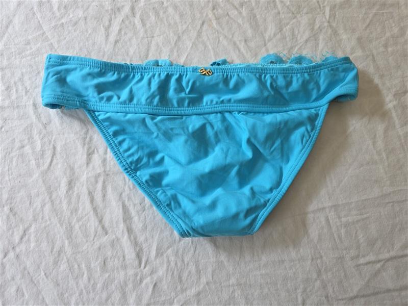 NWOT Pilyq S Marine Banded Lace Full Coverage Bikini Bottom 133943