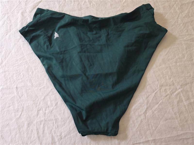 NWOT CUUP XL 5 The Highwaist Swim Bottom Green Hi Rise Bikini 133955
