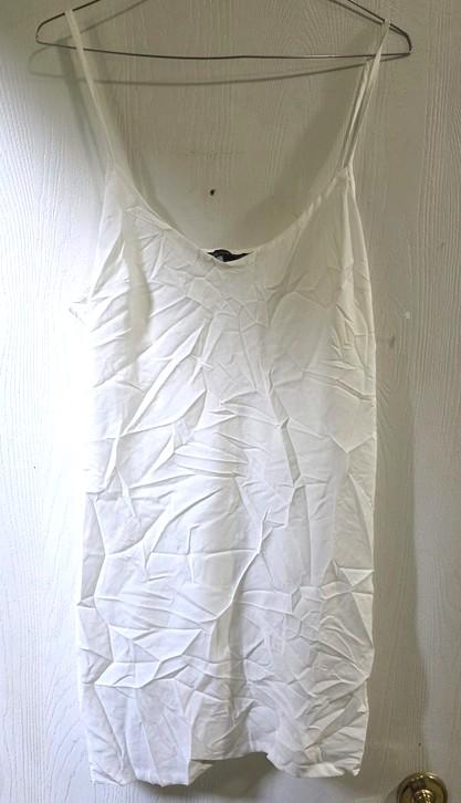 NWOT Boston Proper 12 Cami Tank Top White Spaghetti Strap 133965