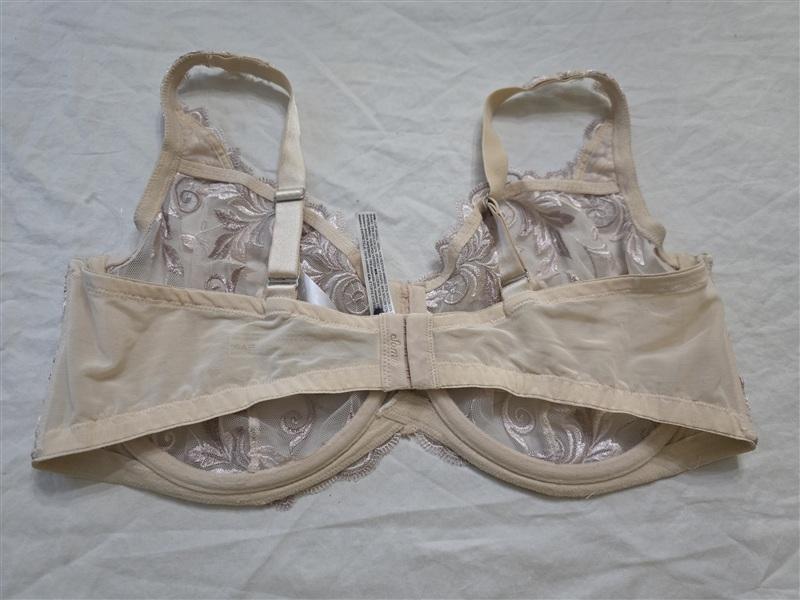 NWOT Soma 40D Sensuous Lace Unlined Beige Bra 134011