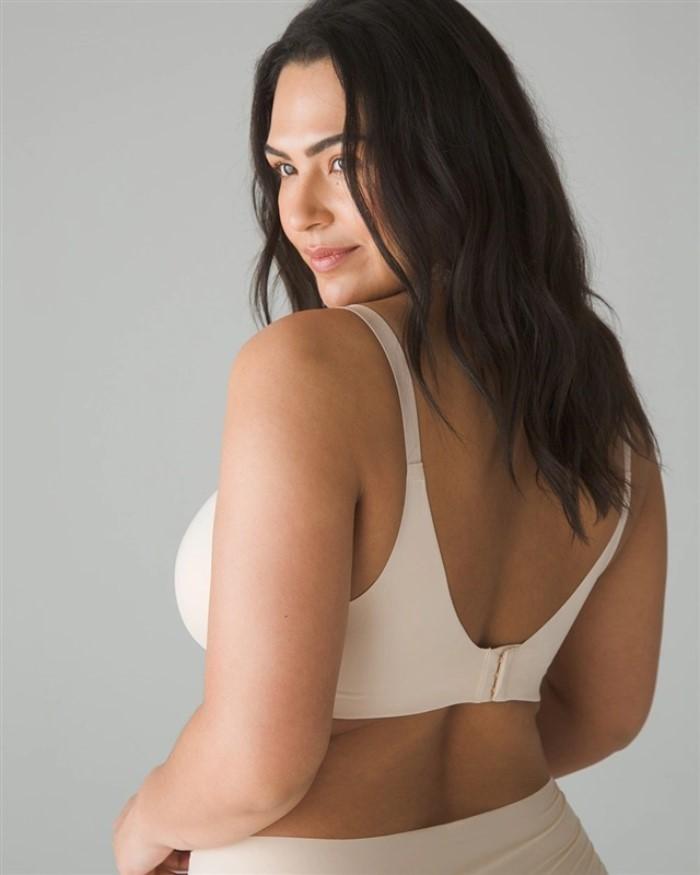 NWOT Soma 36DD Vanishing Back Wireless Full Coverage Bra Pale Sand 134014