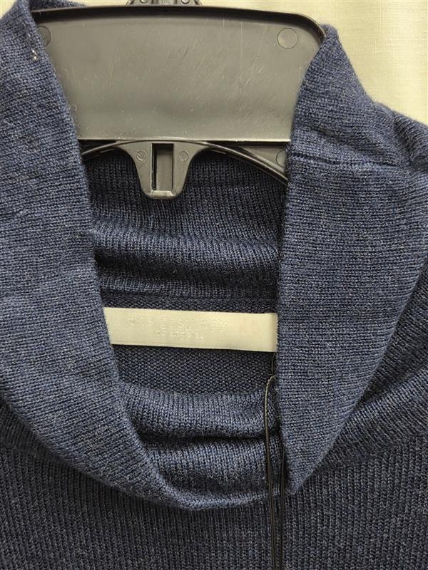 NWT One Gray Day SM Turtle Neck Sweater Navy Blue 134016