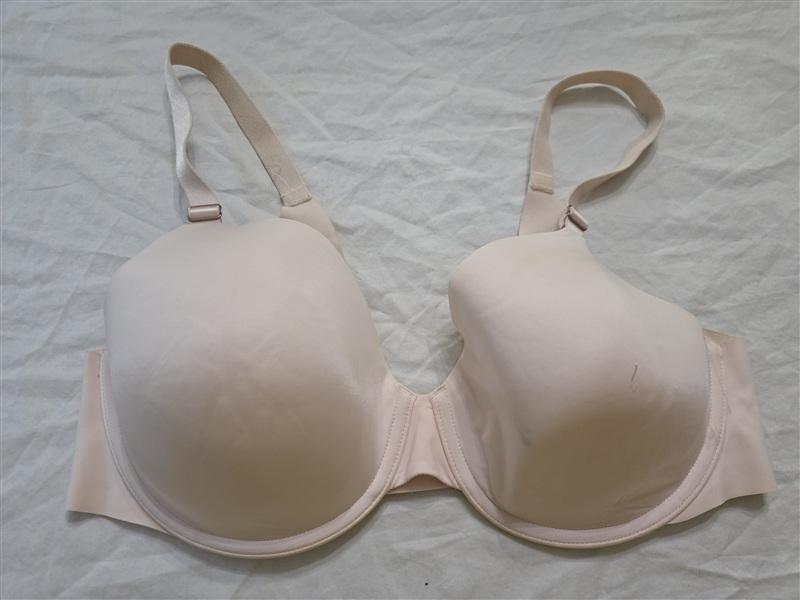 NWOTD Soma 34DDD Vanishing Back Full Coverage Underwire Bra Ivory 134022