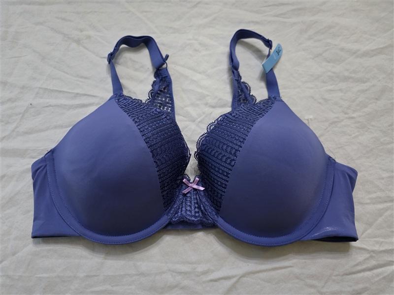 NWOT Maidenform 34C Comfort Devotion Embellish Extra Coverage 9404 Purple 134023