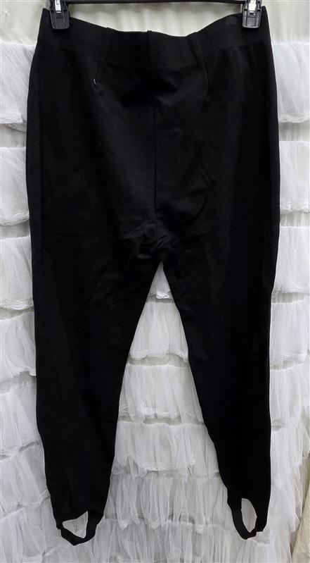 NWOT Boston Proper L Aspen Ponte Knit Pull On Stirrup Legging Black 134052