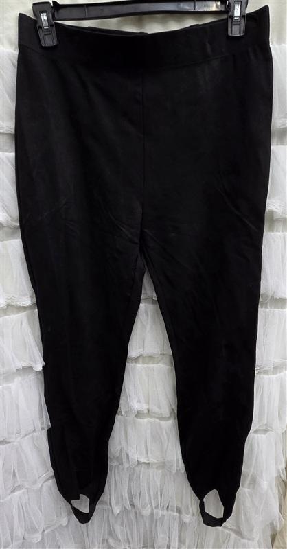 NWOT Boston Proper L Aspen Ponte Knit Pull On Stirrup Legging Black 134052