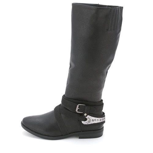 NWOT Rampage 8W Isadora Mid-Calf Riding Boots Sizes Black 134059