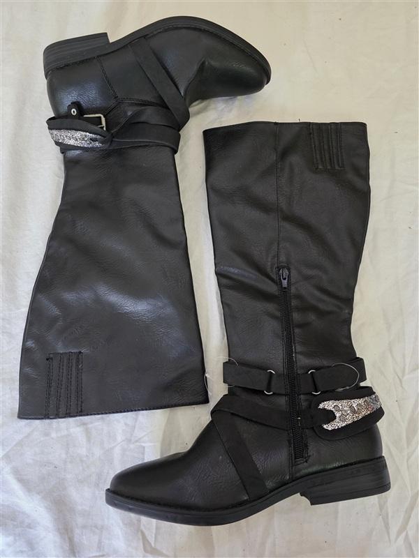 NWOT Rampage 8W Isadora Mid-Calf Riding Boots Sizes Black 134059