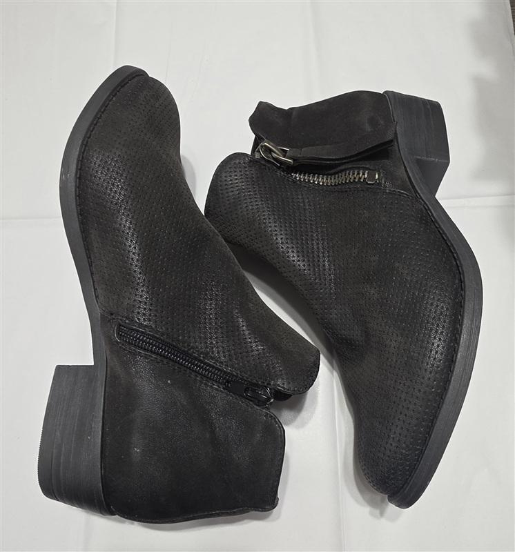 NWOT True Craft 8.5 Faux Leather Black Tassel Boots Bootie 134069