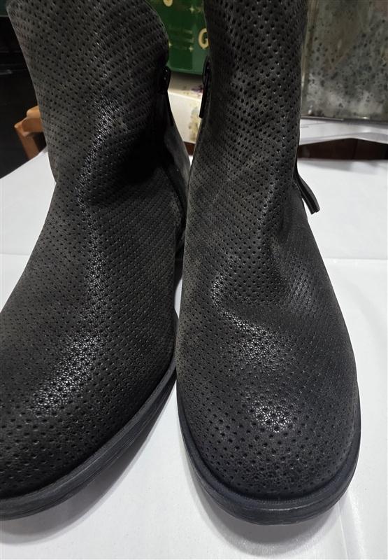 NWOT True Craft 8.5 Faux Leather Black Tassel Boots Bootie 134069