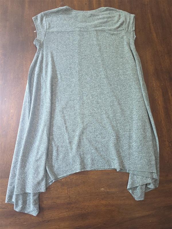 NWOT Indigo Threads XS Heathered Green T Shirt Scoop Neck Dress 134123