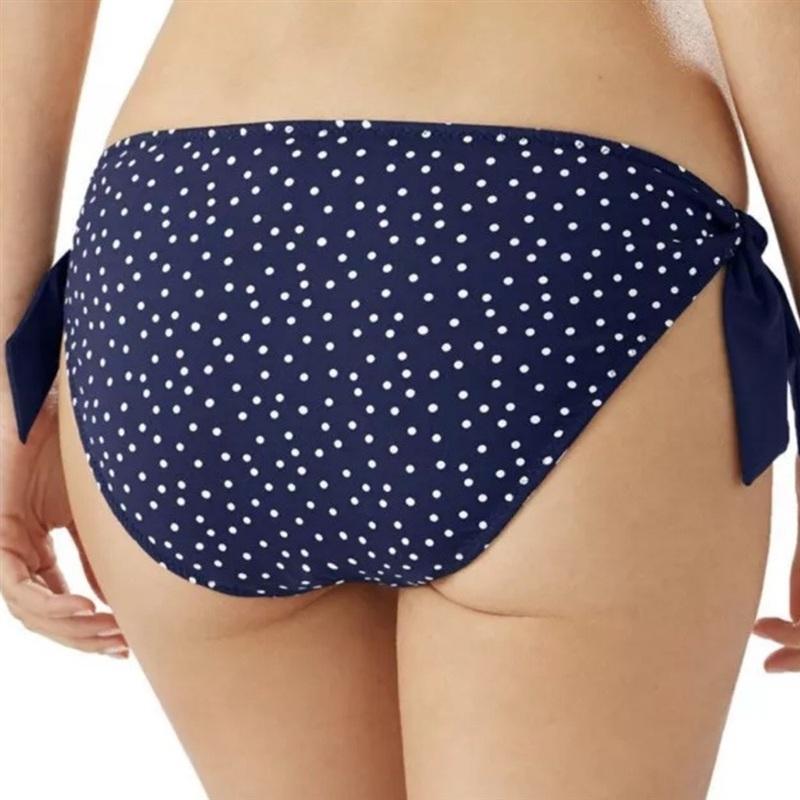NWT Tommy Bahama Sea Swell S Reversible Stripe Polka Dot Bikini Bottom 134124