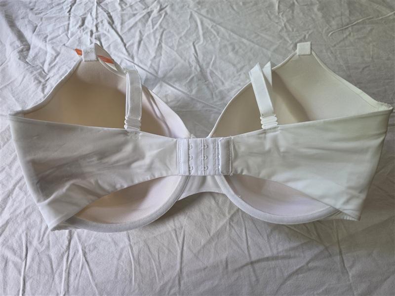 NWT Warners 38DD Super Naturally You T-Shirt Bra RA2141A White 134130