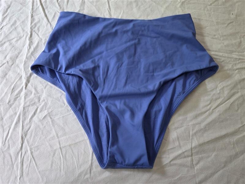 NWOT CUUP Small or 2 The Highwaist Swim Bottom Purple Hi Rise Bikini 133955