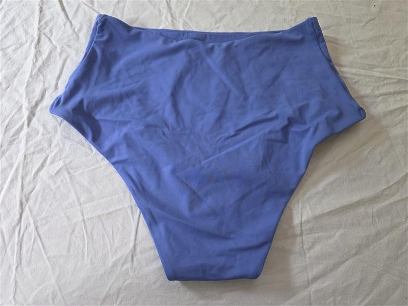 NWOT CUUP Small or 2 The Highwaist Swim Bottom Purple Hi Rise Bikini 133955