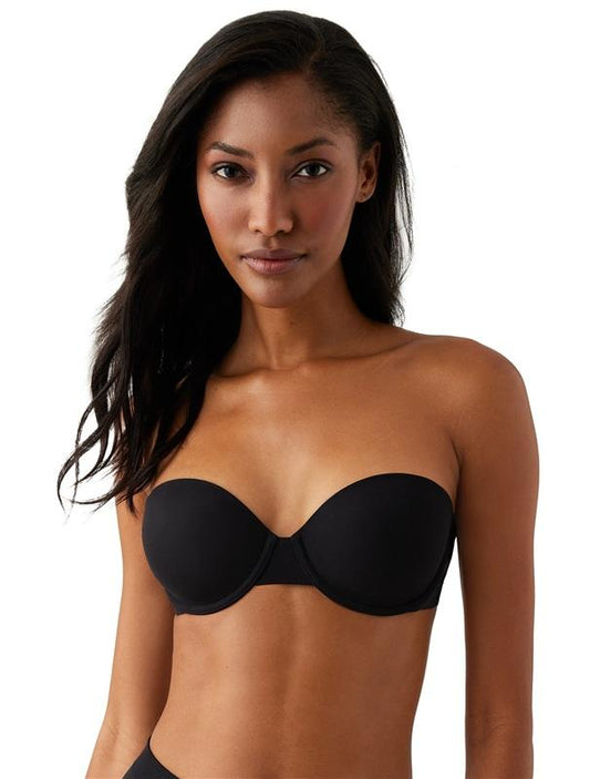 NWT Wacoal 34DD COMFORT FIRST STRAPLESS 854339 Black 134180