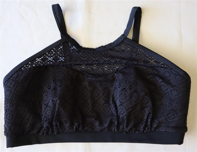 NWOT Cacique 20 High Neck Lace Bikini Swim Top 134188