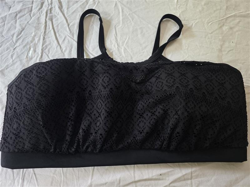 NWOT Cacique 20 High Neck Lace Bikini Swim Top 134188
