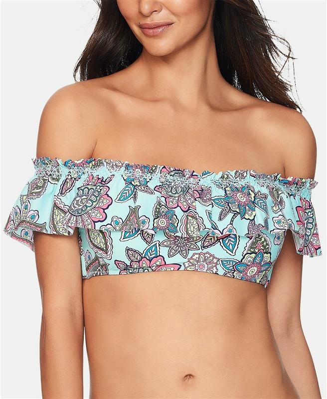 NWOT VERA BRADLEY M Desert Floral Layla Printed Bikini Top 134207