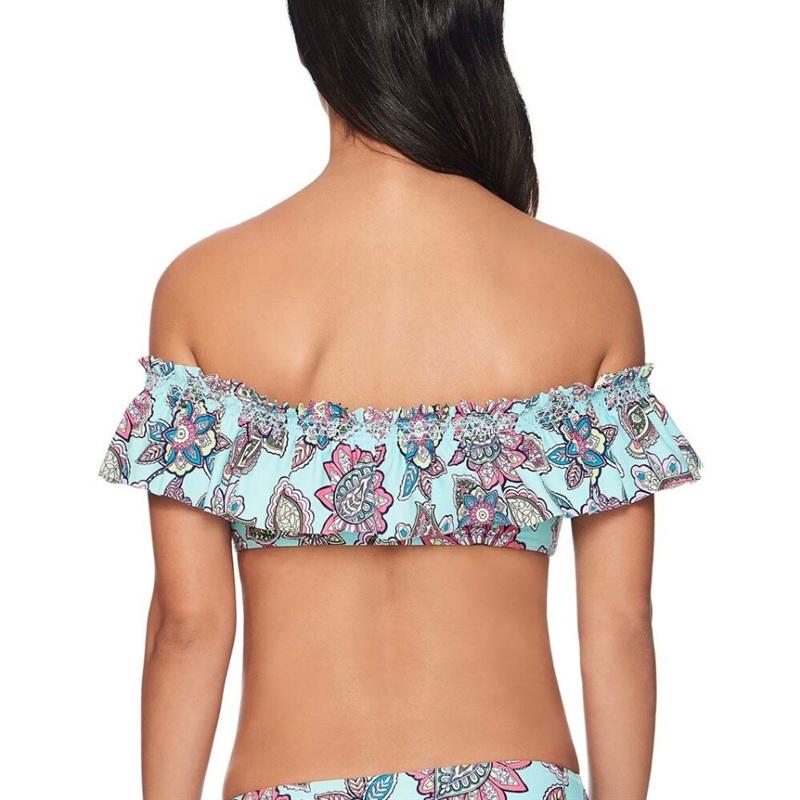 NWOT VERA BRADLEY M Desert Floral Layla Printed Bikini Top 134207
