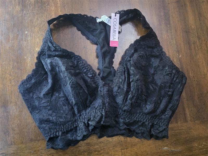 NWT Cosabella L Curvy Never Say Surgical Front Close Bralette NEVER1359 134214