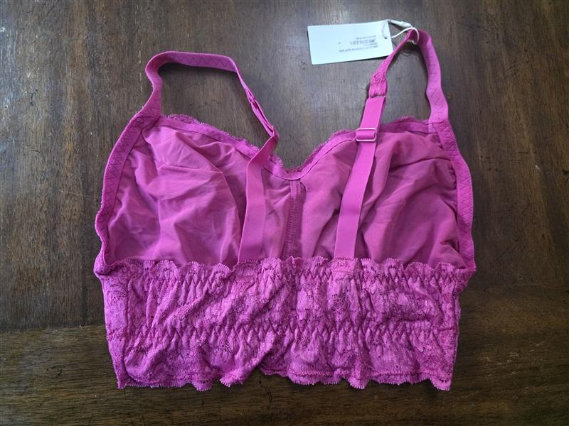 NWT Cosabella L Never Say Never Sweetie Curvy Soft Bralette 1310 Pink 134216