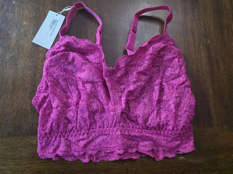 NWT Cosabella L Never Say Never Sweetie Curvy Soft Bralette 1310 Pink 134216