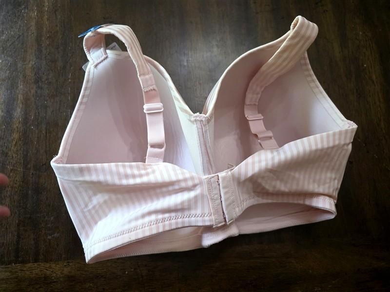 NWT Playtex Perfectly Smooth 38DDD Seamless Full-Figure Bra 4707 PINK 134218