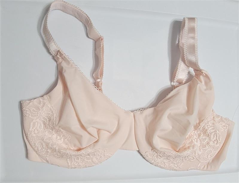 NWT Olga 38DD Bra Luxury Lift Full Figure Underwire Bra 35063 Pink 134222
