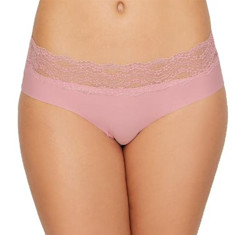 NWOT b.tempt'd by Wacoal XL b.bare Hipster 978267 Pink 134229