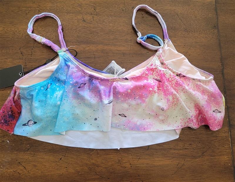 NWT Wildfox M Space Cadet Tankini Bikini Swim Top & Bottom 134233