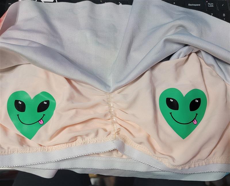 NWT Wildfox M Space Cadet Tankini Bikini Swim Top & Bottom 134233
