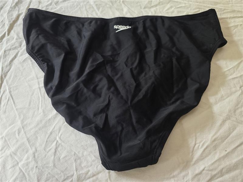 NWT Speedo Performance 14 Swim Bottom Black 134246
