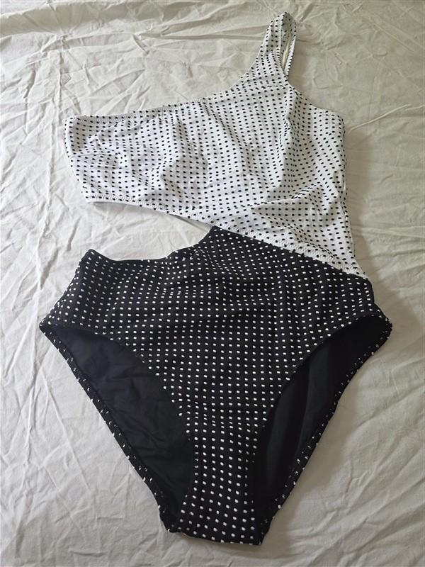 NWT Solid & Striped XL The Claudia Asymmetric One Shoulder Piece Swimsuit 134257