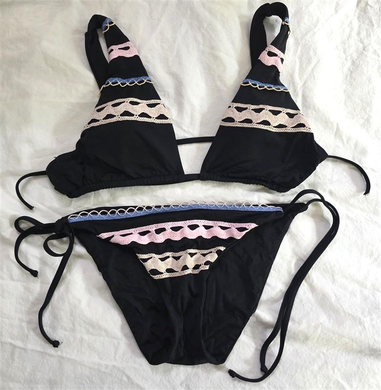 NWOT Isabella Rose M Rick Rak 2PC Bikini Swimsuit Sample 134287