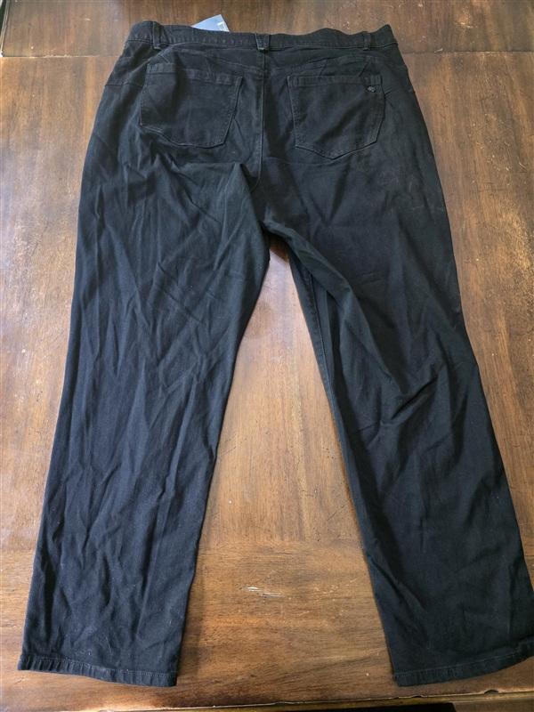NWT Democracy 20W "AB"Solution Patriot Straight Black Jean 134290