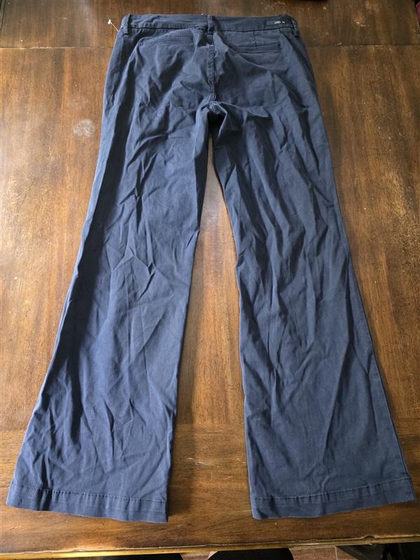 NWOT Level 99 SZ 31 Francis Lacey Double Welt Pocket Trouser Pants Blue 134302