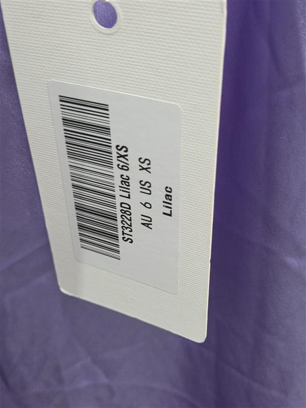 NWT Saints + Secrets XS Dolce Life Low Back Midi Dress Lilac 134323
